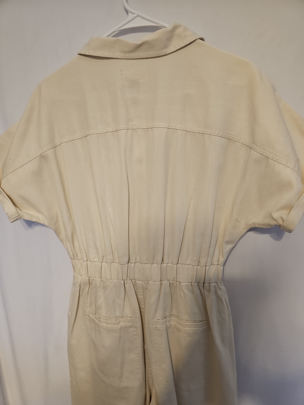 Jumpsuit | Size 6 | Belted Button Front | - Picture 10 of 11